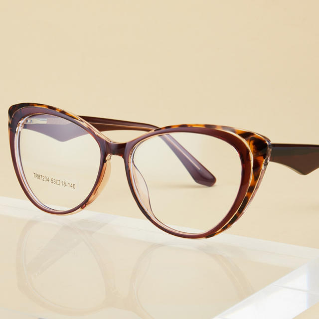 TR90 small cat eye frame women reading glasses anti blue light