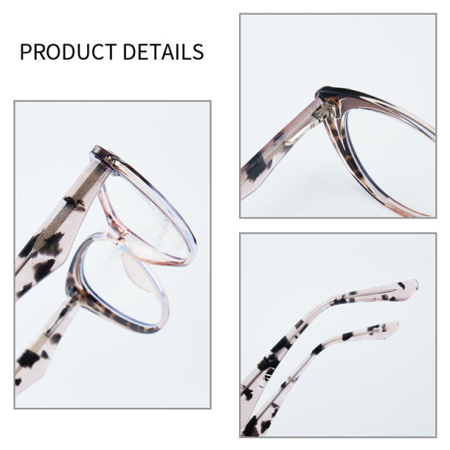 TR90 small cat eye frame women reading glasses anti blue light