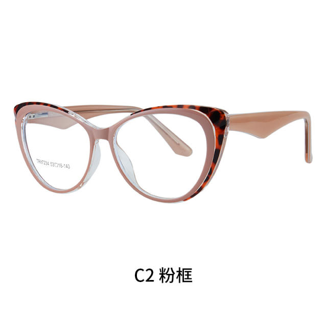 TR90 small cat eye frame women reading glasses anti blue light