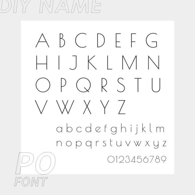 Concise custom name stainless steel anklet