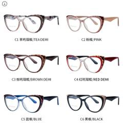 TR90 small cat eye frame women reading glasses anti blue light