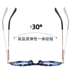Metal cat eye shape anti blue light women reading glasses
