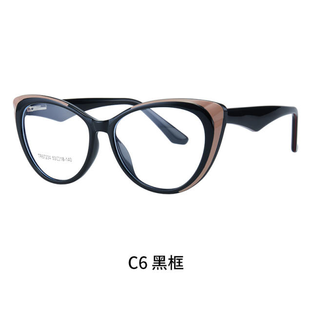 TR90 small cat eye frame women reading glasses anti blue light