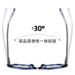 Anti blue light geometric shape reading glasses