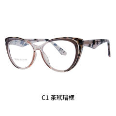 TR90 small cat eye frame women reading glasses anti blue light