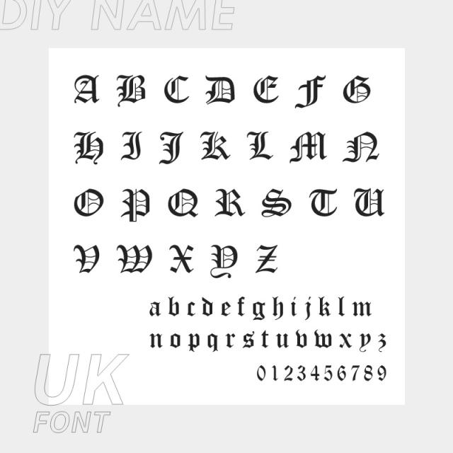 Concise custom name stainless steel anklet