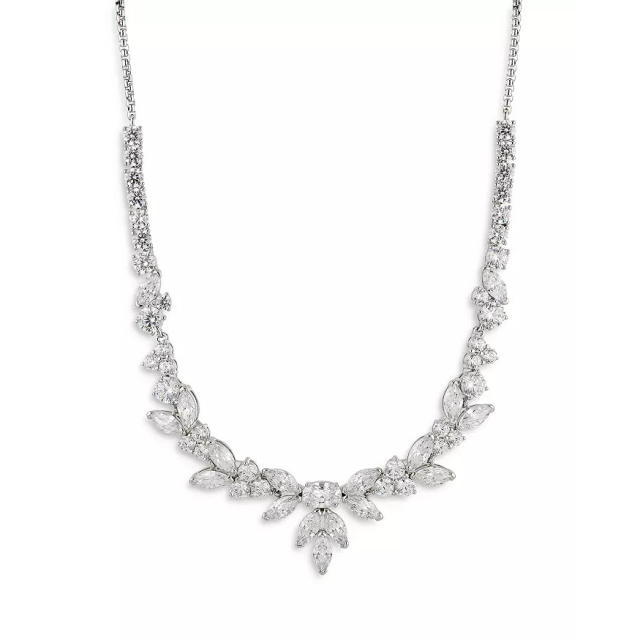 Delicate diamond gold plated copper necklace