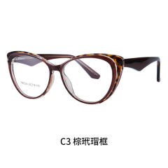 TR90 small cat eye frame women reading glasses anti blue light