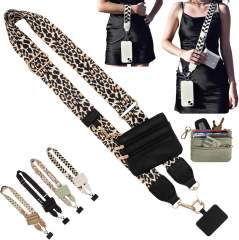 Popular clip and go phone strap with wallet