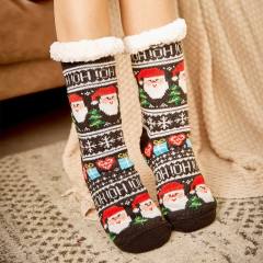 Winter warm christmas series floor socks