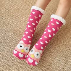 Winter warm christmas series floor socks