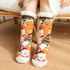 Winter warm christmas series floor socks