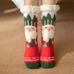 Winter warm christmas series floor socks