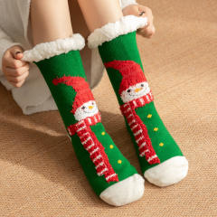 Winter warm christmas series floor socks