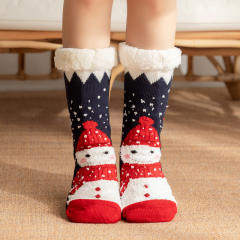Winter warm christmas series floor socks