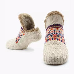 Winter design warm floor socks for men women