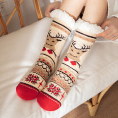 Winter warm christmas series floor socks