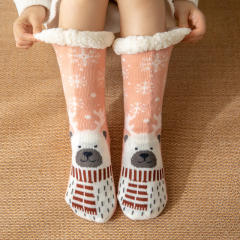 Winter warm christmas series floor socks