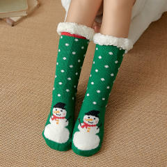 Winter warm christmas series floor socks