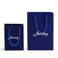 Jewelry letter print small size gift bag paper bag