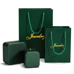 Jewelry letter print small size gift bag paper bag