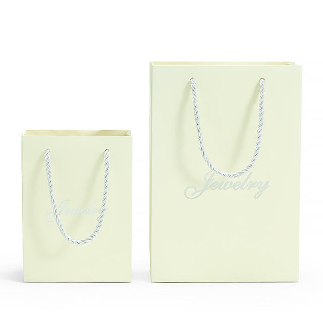 Jewelry letter print small size gift bag paper bag