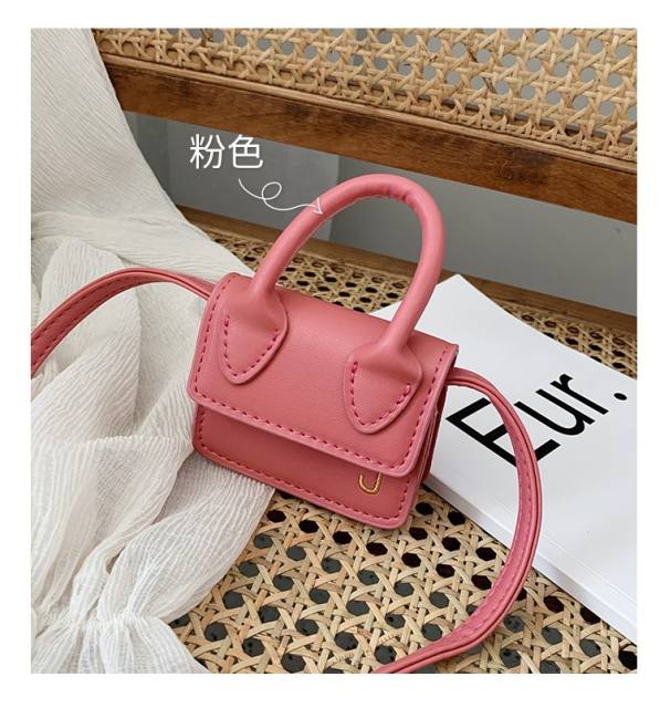 Sweet PU leather mather neat purse crossbody bag for kids adult