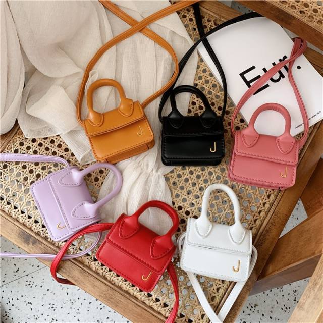 Sweet PU leather mather neat purse crossbody bag for kids adult