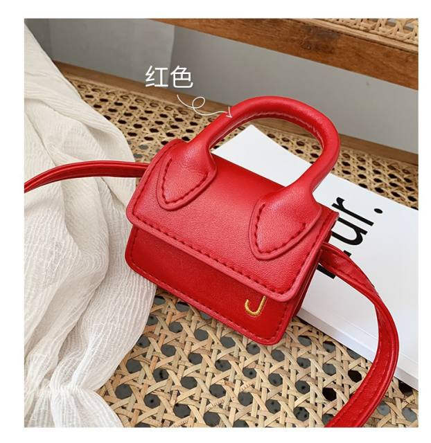 Sweet PU leather mather neat purse crossbody bag for kids adult