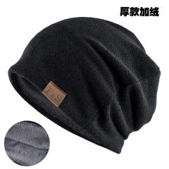 Thin thick warm winter beanie cap for men women
