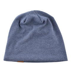 Thin thick warm winter beanie cap for men women