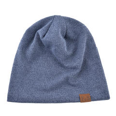 Thin thick warm winter beanie cap for men women