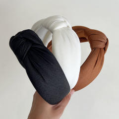 Winter autumn design knotted headband padded headband for women