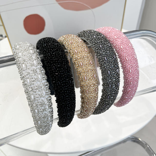 Luxury handmade padded headband
