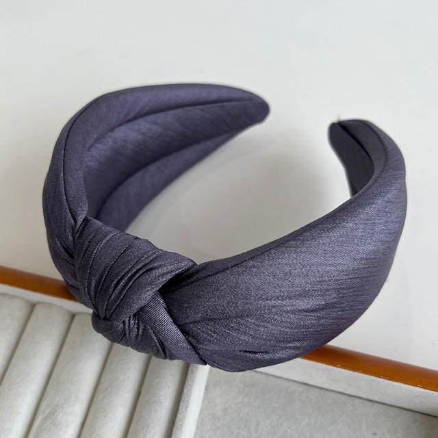 Winter autumn design knotted headband padded headband for women