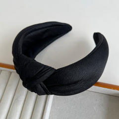 Winter autumn design knotted headband padded headband for women