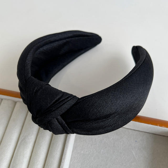 Winter autumn design knotted headband padded headband for women
