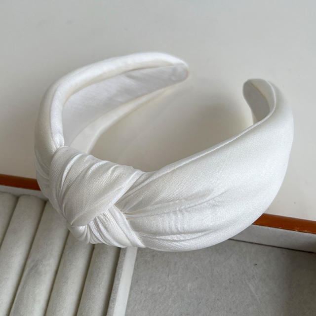 Winter autumn design knotted headband padded headband for women