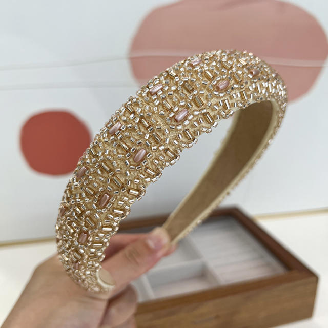 Luxury handmade padded headband