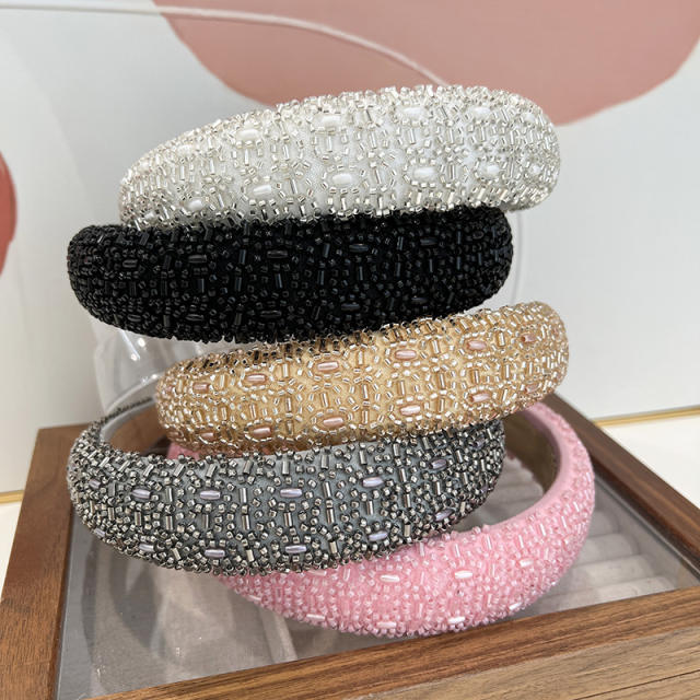 Luxury handmade padded headband