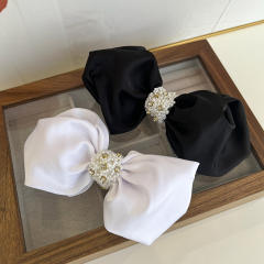 Korean fashion sweet bow diamond stereo french barrette hair clips