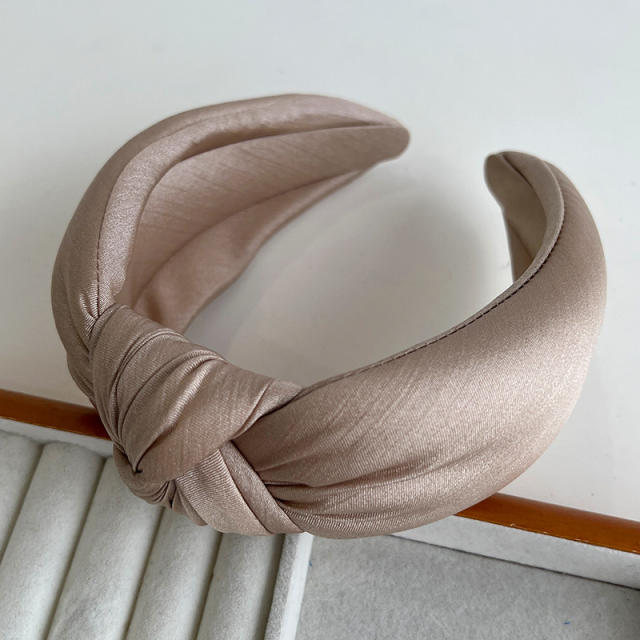 Winter autumn design knotted headband padded headband for women