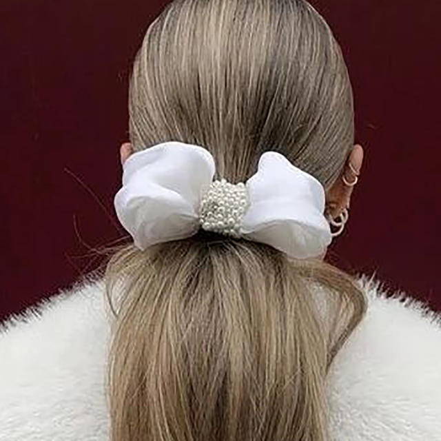 Korean fashion sweet bow diamond stereo french barrette hair clips
