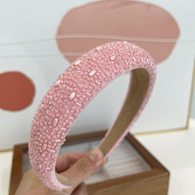 Luxury handmade padded headband