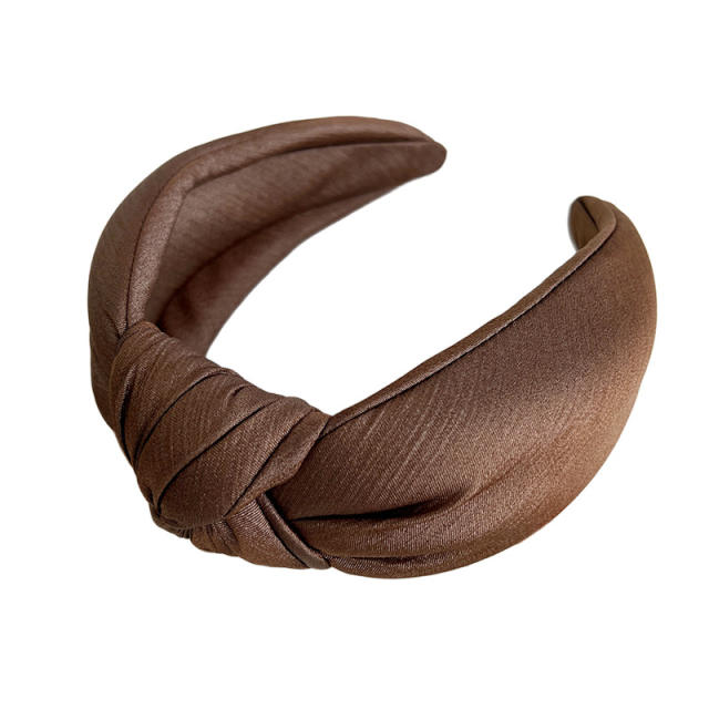 Winter autumn design knotted headband padded headband for women