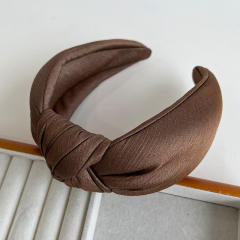 Winter autumn design knotted headband padded headband for women