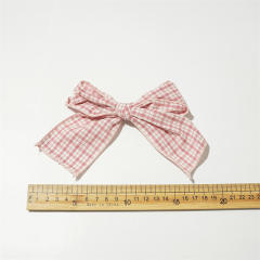 Colorful palid sweet bow french barrette hair clips