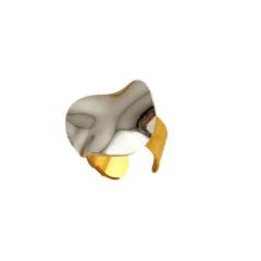 18KG mix color chunky stainless steel finger rings