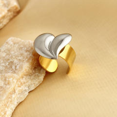 18KG mix color chunky stainless steel finger rings