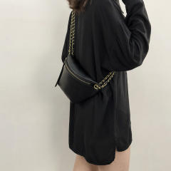 Elegant good quality PU leather funny pack waist bag